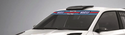 Sparco Martini Racing Front Sun Visor Strip